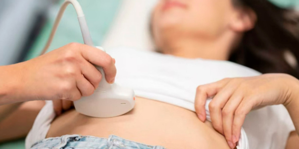 Physical examination by fertility specialist at Sattva Fertility Care Center